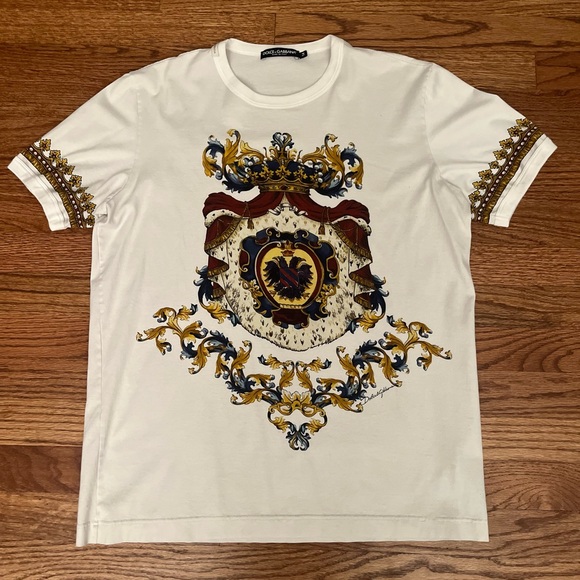 Dolce & Gabbana Men’s Heraldic Sicilia Coat of Arms - Picture 2 of 6